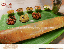 Tablet Screenshot of komalavilas.com.sg